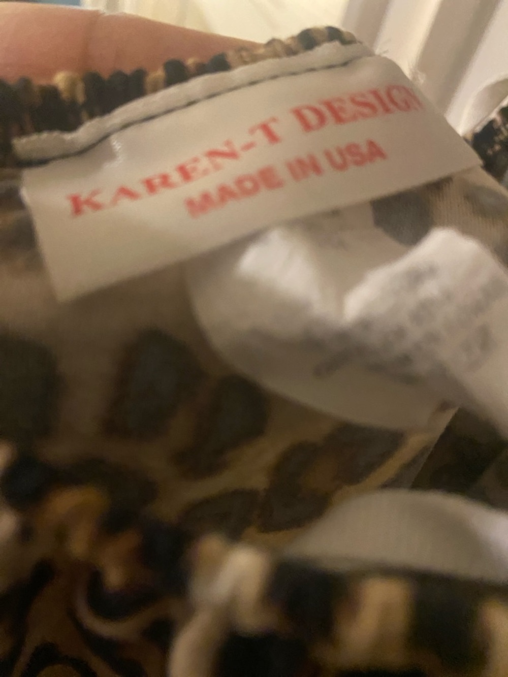 Karen T Design Leopard Print Maxi backless Dress One size $50 - Picture 2 of 6